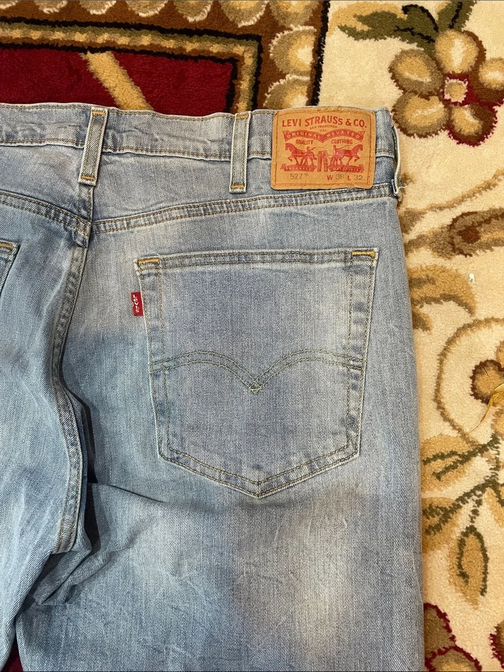 Levi's Light Blue Bootcut Jeans